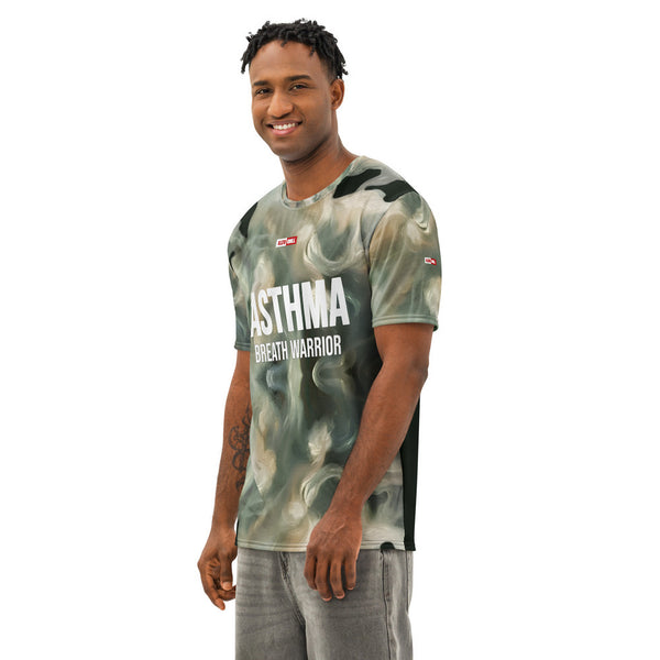 ILLTOCHILL Asthma Support T-Shirt – Men's Left Front (Black)