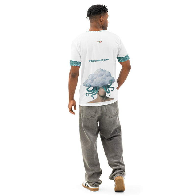 ILLTOCHILL OCD Awareness T-Shirt – Men's Back (White)