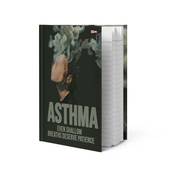 ILLTOCHILL Asthma Support Hardcover Journal – Flat 2 Front (Asthma Support Hardcover Journal)