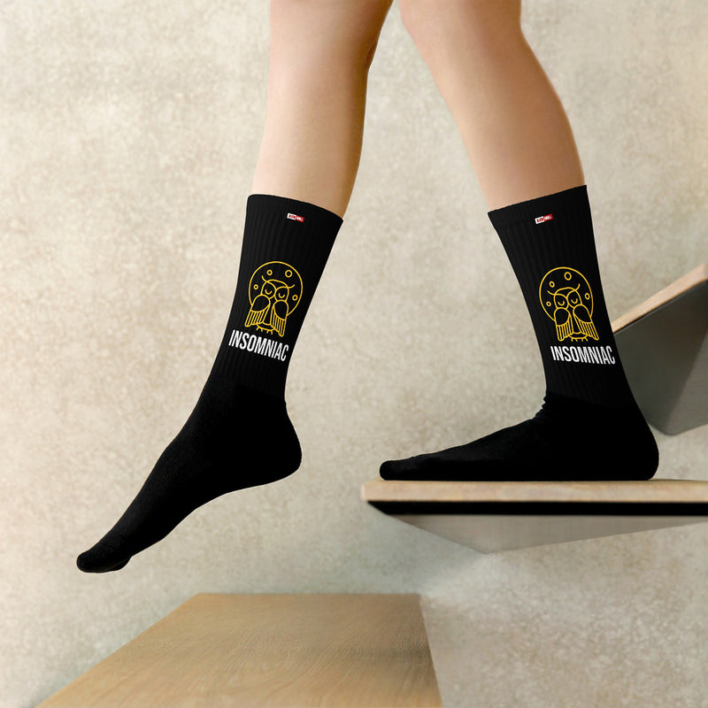 ILLTOCHILL Insomnia Night Owl Socks – Women's Lifestyle 2 Left