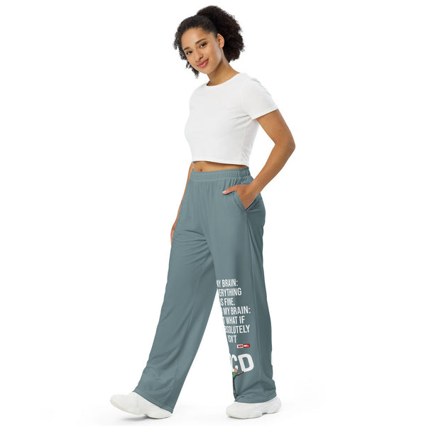 ILLTOCHILL OCD Awareness Pants – Women's Left Front (White)