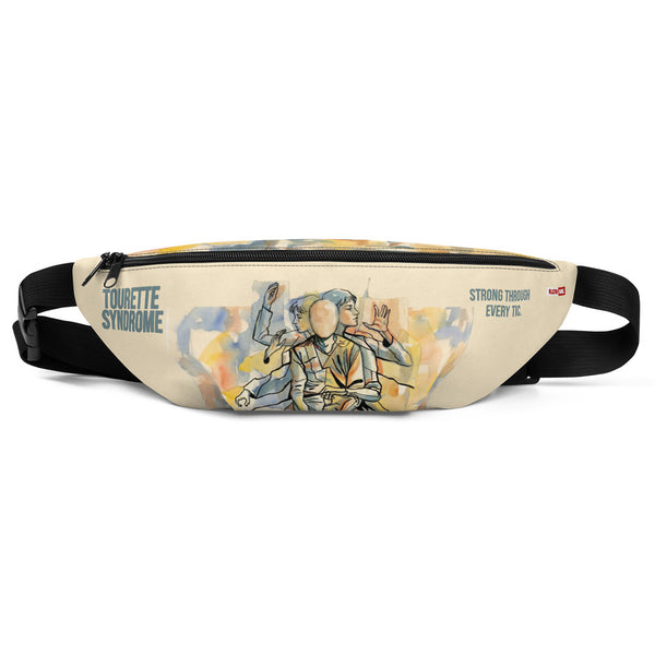 ILLTOCHILL Tourette's Syndrome Awareness Fanny Pack – Default Front