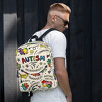 ILLTOCHILL Autism Awareness Backpack – Men's Lifestyle Front (Clear)