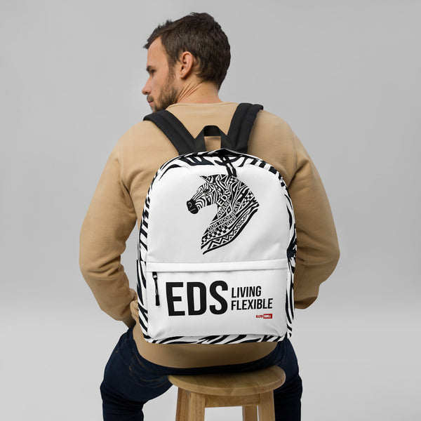 ILLTOCHILL EDS Awareness Backpack – Men's Front (Clear)