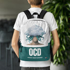 ILLTOCHILL OCD Awareness Backpack – Lifestyle Back (Clear)