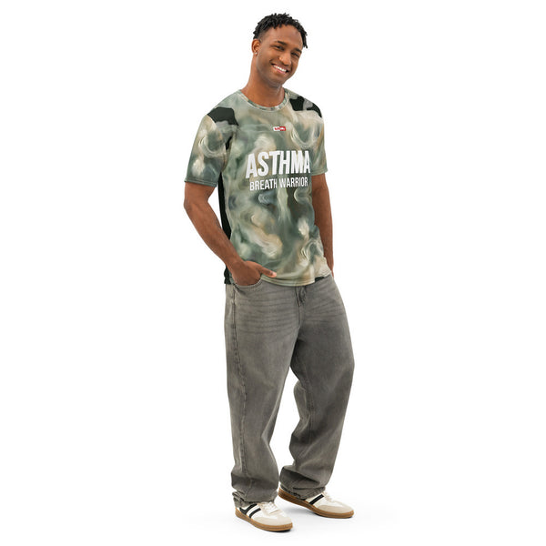 ILLTOCHILL Asthma Support T-Shirt – Men's Right Front (Black)