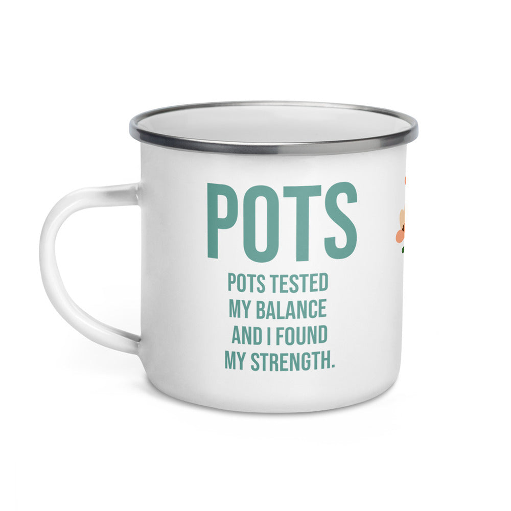 ILLTOCHILL POTS awareness gift Enamel Mug – Default Left