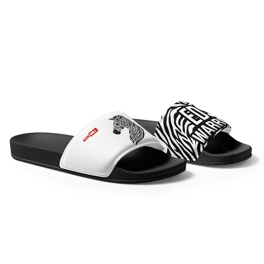 ILLTOCHILL EDS Awareness Men's Slides – Flat Right Front (Eds Awareness Men's Slides)