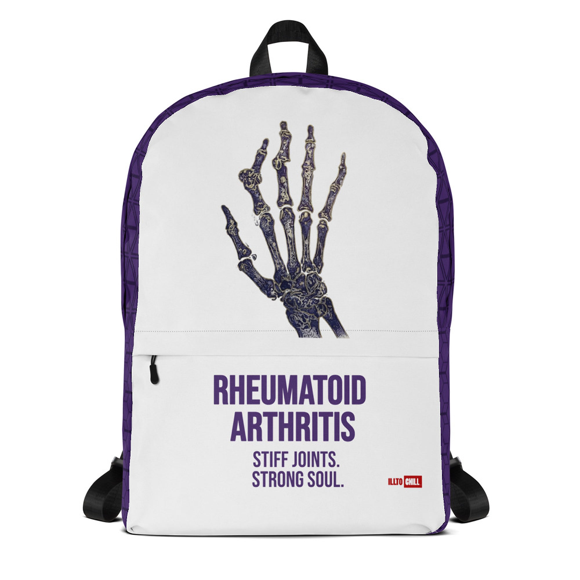 ILLTOCHILL RA Awareness Backpack – Default Front (Clear)