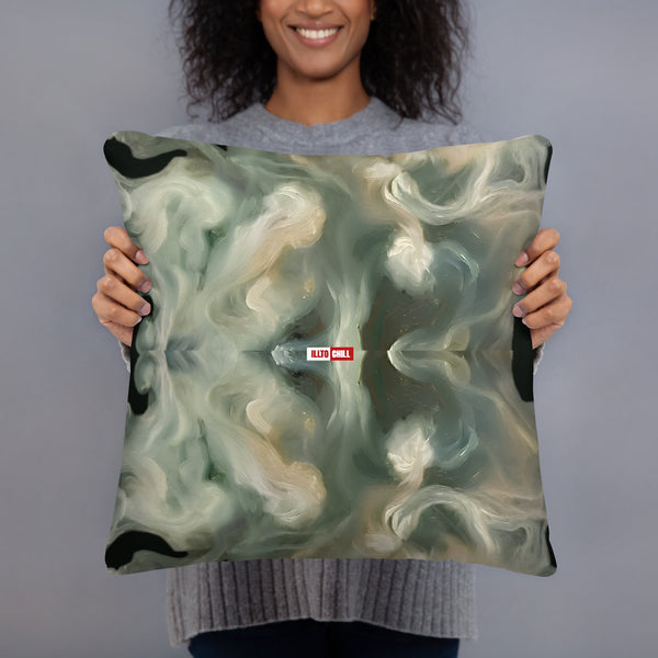 ILLTOCHILL Asthma Support Pillow – Person Back (Black)