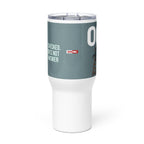 ILLTOCHILL OCD awareness Obsessive-Compulsive Disorder gift Travel mug with a handle – Flat Front