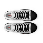 ILLTOCHILL Insomnia Awareness Women's High Top Shoes – Flat Front 2 (Insomnia Awareness Women's High Top Shoes)