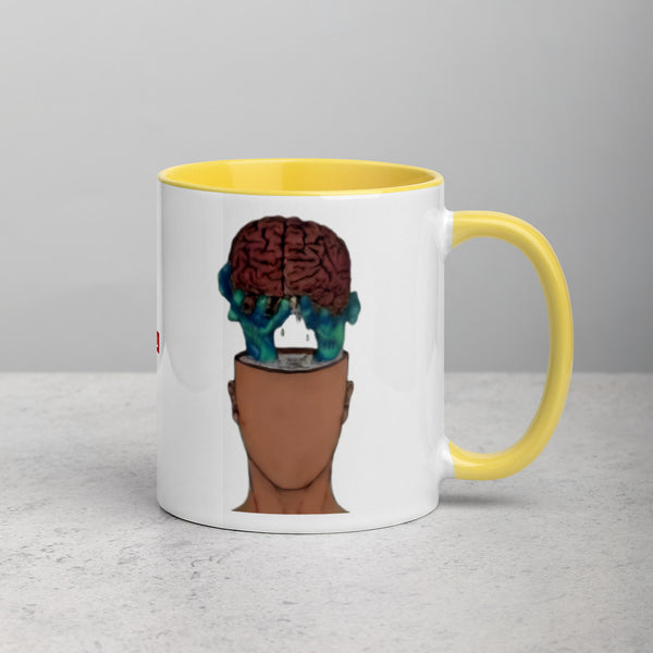 ILLTOCHILL IIH awareness Idiopathic Intracranial Hypertension support gift Mug with Color Inside – Lifestyle 2 Right