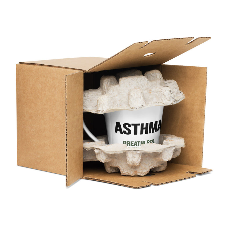 ILLTOCHILL Asthma awareness and support gift Latte mug – Packaging Product details