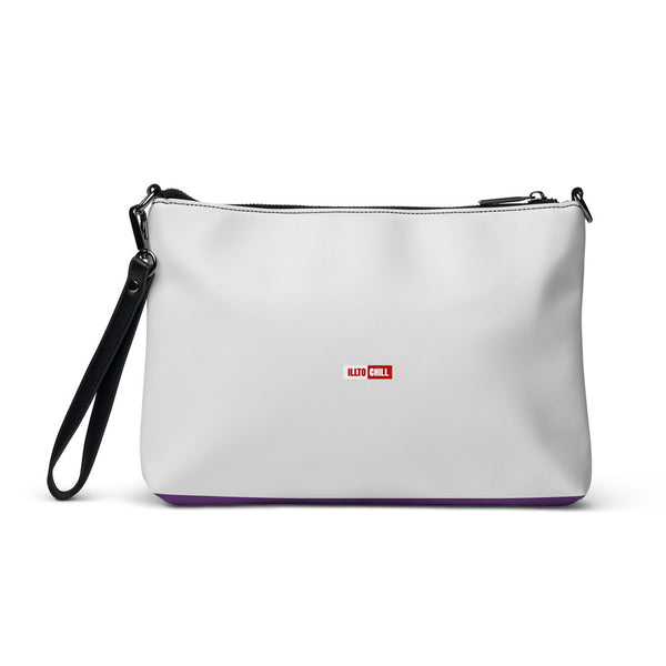 ILLTOCHILL Chronic Migraine awareness and support gift Crossbody bag – Flat Back (Illtochill Chronic Migraine Awareness And Support Gift Crossbody Bag)