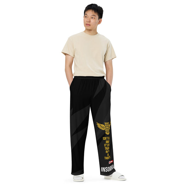 ILLTOCHILL Insomnia Awareness Pants – Men's Front (White)