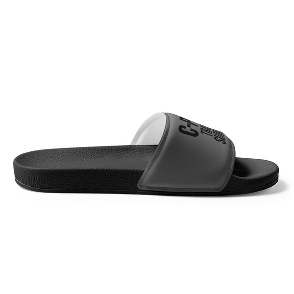 ILLTOCHILL C-PTSD Support Men's Slides – Flat 2 Left Inside (C-ptsd Support Men's Slides)