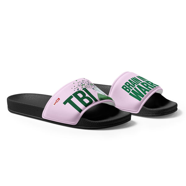 ILLTOCHILL TBI Support Women's Slides – Flat Right Front (Tbi Support Women's Slides)