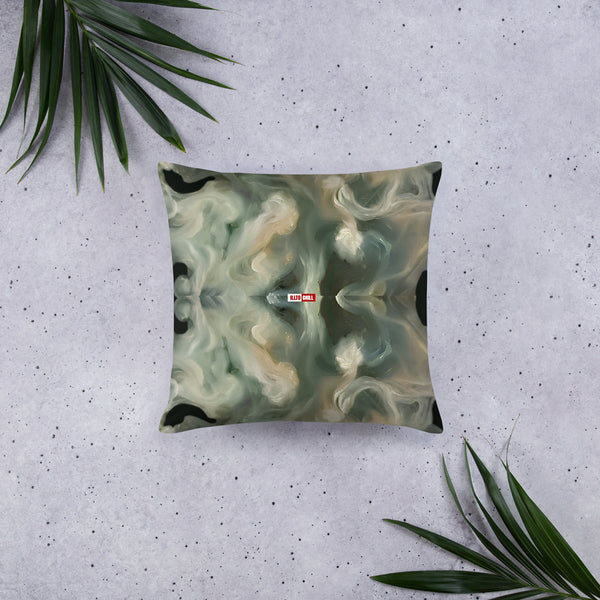 ILLTOCHILL Asthma Support Pillow – Flat Lifestyle Back (Black)