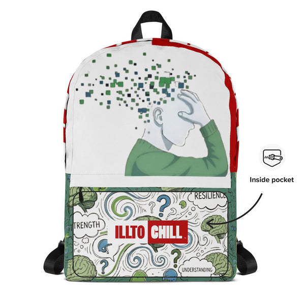 Carry Your Chaos Brain TBI Backpack ILLTOCHILL Everyday Carry Gear