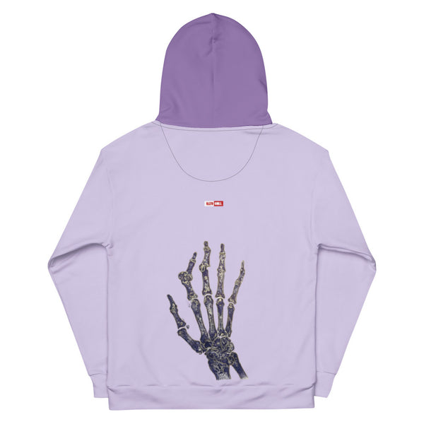 ILLTOCHILL RA awareness Rheumatoid Arthritis support gift Unisex cotton hoodie – Flat Back (Black)