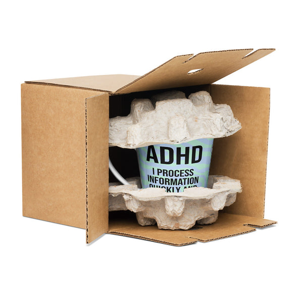ILLTOCHILL Adhd Attention deficit awareness gift Latte mug – Packaging Product details