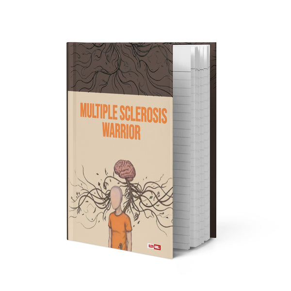 ILLTOCHILL MS Multiple Sclerosis awareness and support gift Hardcover journal matte – Flat 2 Front (Illtochill Ms Multiple Sclerosis Awareness And Support Gift Hardcover Journal Matte)