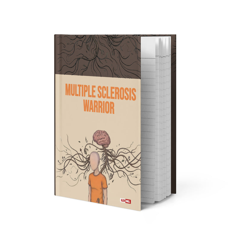 ILLTOCHILL MS Multiple Sclerosis awareness and support gift Hardcover journal matte – Flat 2 Front (Illtochill Ms Multiple Sclerosis Awareness And Support Gift Hardcover Journal Matte)