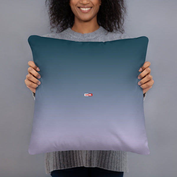 ILLTOCHILL CM Chiari Malformation awareness gift Pillow – Person Back (Black)