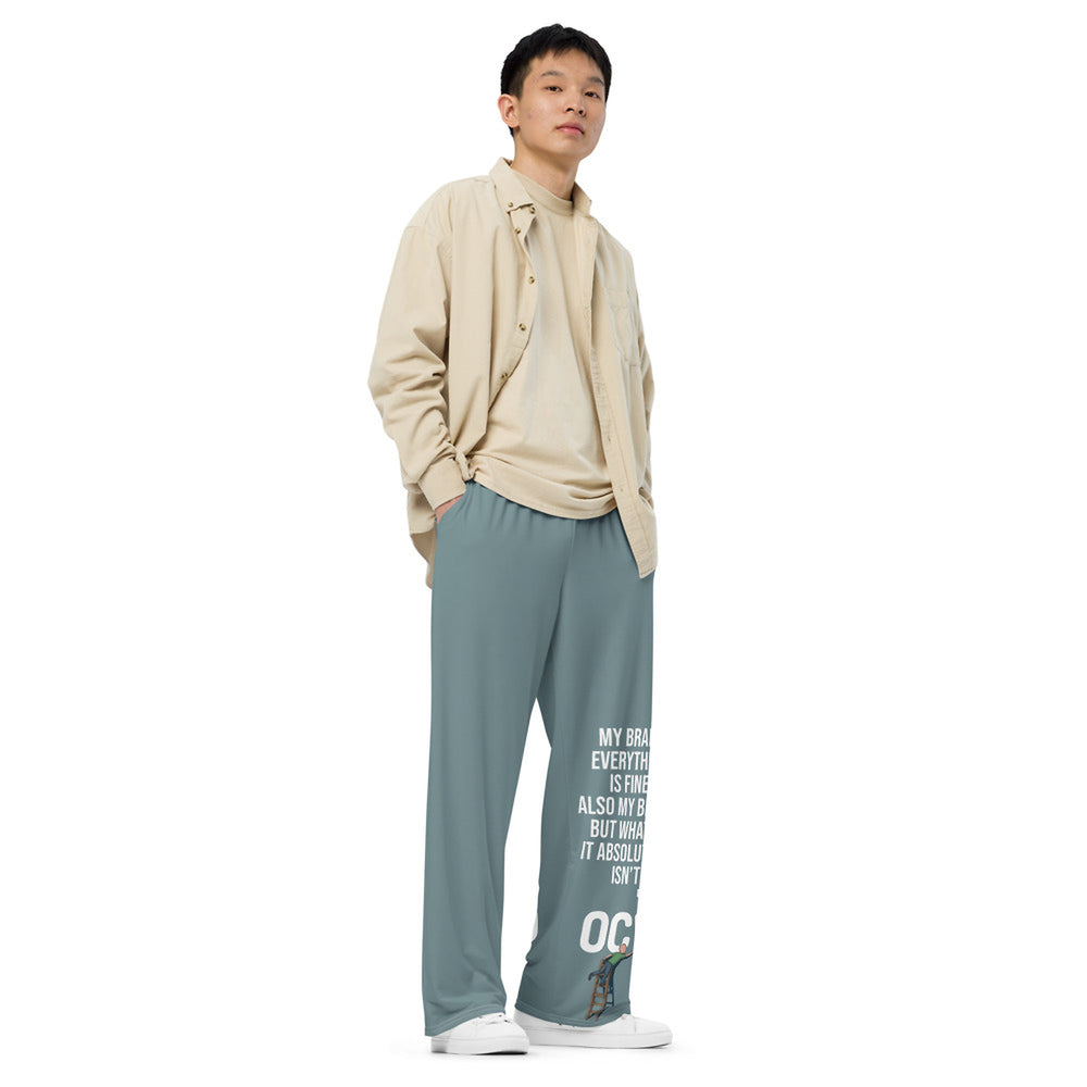 ILLTOCHILL OCD Awareness Pants – Men's Lifestyle Right Front (White)