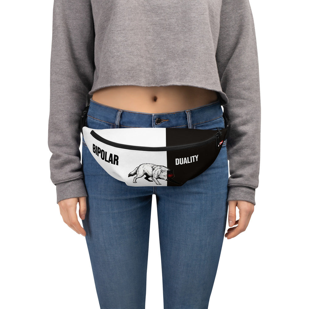 ILLTOCHILL Bipolar disorder gift Fanny Pack – Women's Front (Clear)