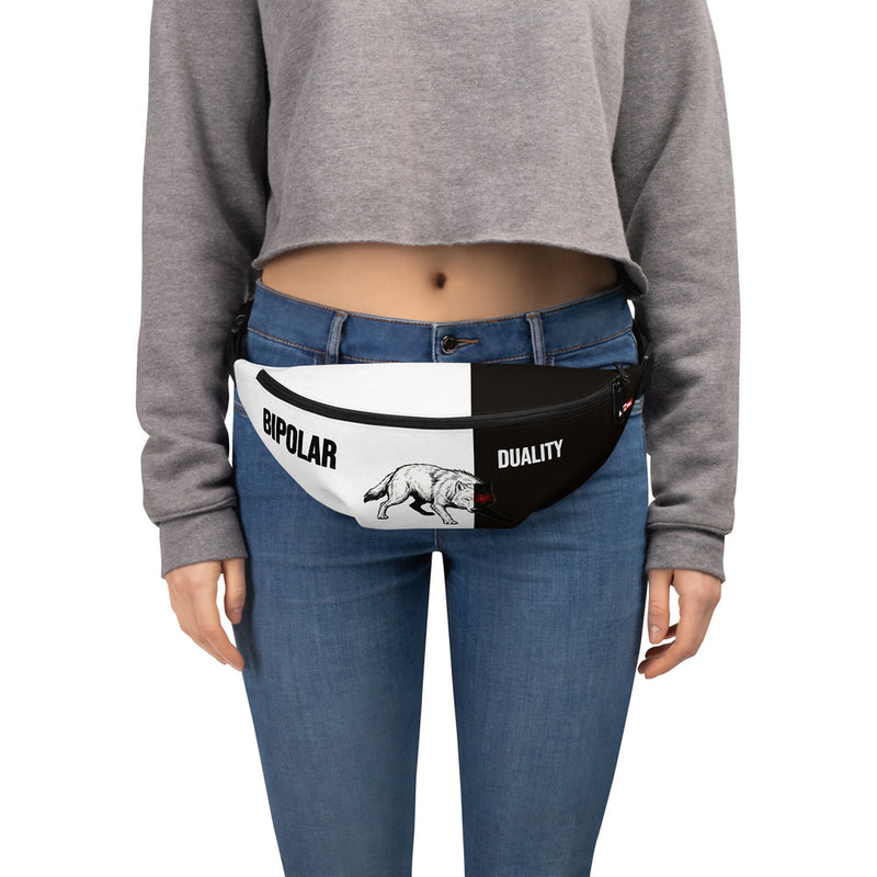 ILLTOCHILL Bipolar disorder gift Fanny Pack – Women's Front (Clear)