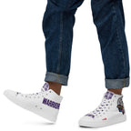 ILLTOCHILL CM Chiari Malformation awareness gift men’s high top canvas shoes – Men's Lifestyle Left