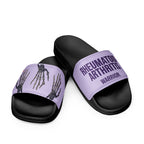 ILLTOCHILL RA Awareness Men's Slides – Flat 3 Front (Ra Awareness Men's Slides)