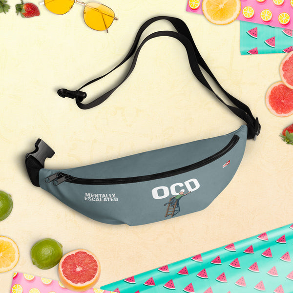 ILLTOCHILL OCD Awareness Fanny Pack – Spring/summer vibes Front (Clear)