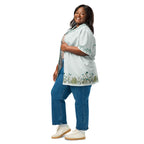 ILLTOCHILL POTS awareness Unisex button shirt – Women's 3 Left (Black)