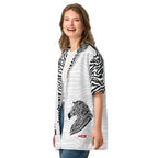 ILLTOCHILL EDS ehler danlos syndrome awareness Unisex button shirt – Women's 2 Left Front (Black)