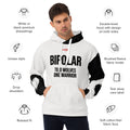 ILLTOCHILL Bipolar disorder gift heavyweight Unisex hoodie – Product specs Front (White)