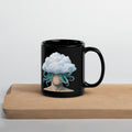 ILLTOCHILL OCD awareness Obsessive-Compulsive Disorder gift Black Glossy Mug – Lifestyle 3 Handle on Right