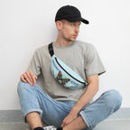 ILLTOCHILL Autism Awareness Fanny Pack – Men's Lifestyle Front (Clear)