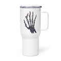 ILLTOCHILL RA awareness Rheumatoid Arthritis support gift Travel mug with a handle – Flat Left