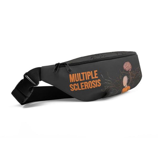 ILLTOCHILL MS Awareness Fanny Pack – Default Front Left (Clear)