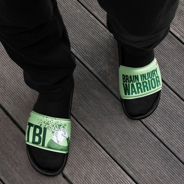 ILLTOCHILL TBI Support Men's Slides – Men's Lifestyle Front (Tbi Support Men's Slides)