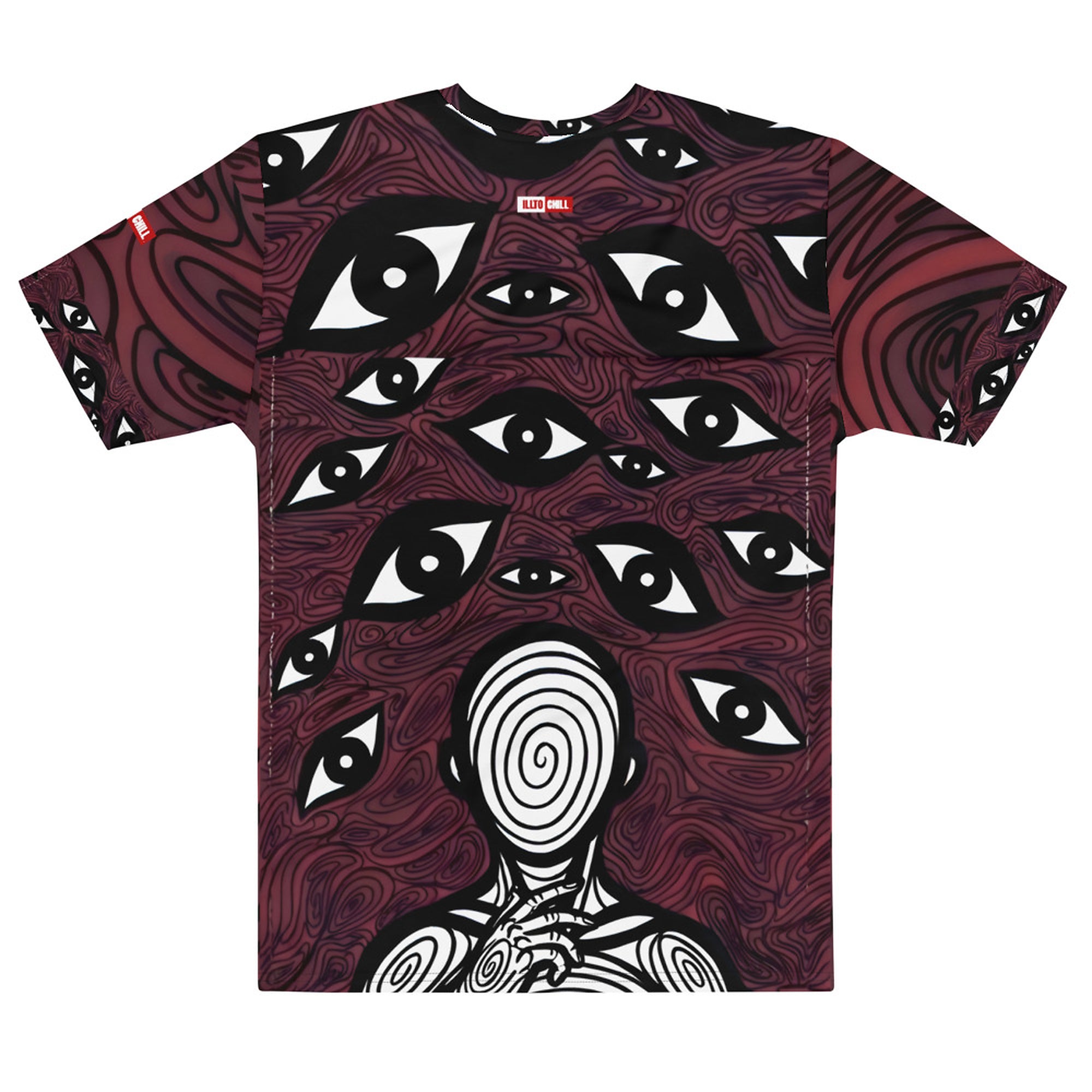ILLTOCHILL Anxiety Awareness T-Shirt – Flat Back (Black)