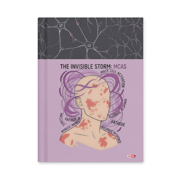 ILLTOCHILL MCAS Awareness Hardcover Journal – Flat Front (Mcas Awareness Hardcover Journal)