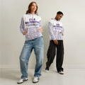 ILLTOCHILL CM Chiari Malformation awareness gift unisex cotton hoodie – Duet Front (White)