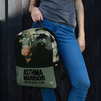 ILLTOCHILL Asthma Support Backpack – Women's Lifestyle Left (Black)