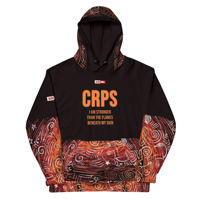 Chronic pain never quits CRPS comfort Unisex Heavyweight Hoodie by ILLTOCHILL