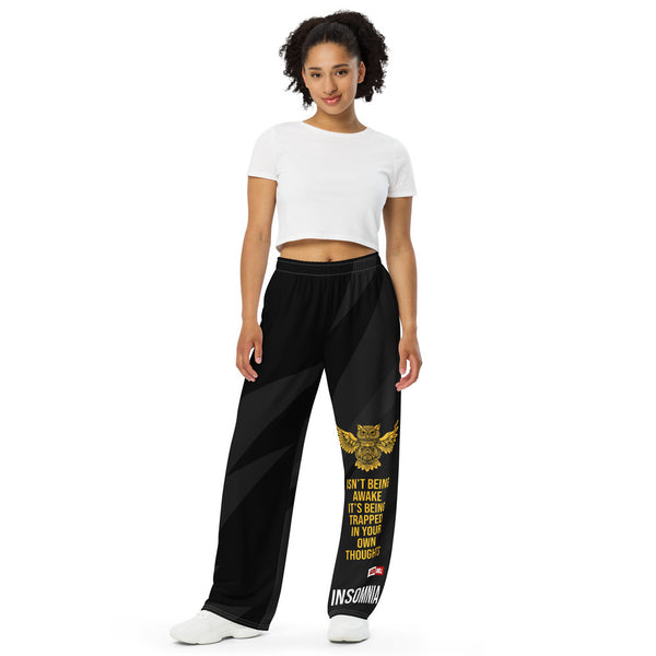 ILLTOCHILL Insomnia Awareness Pants – Women's Front (White)