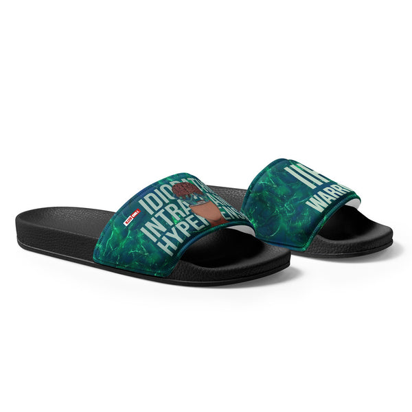 ILLTOCHILL IIH Awareness Women's Slides – Flat Right Front (Iih Awareness Women's Slides)